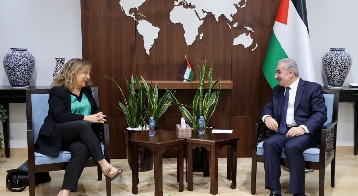 رئيس الوزراء الفلسطيني محمد اشتية