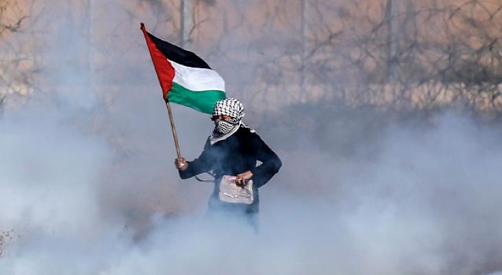 رفع العلم الفلسطيني