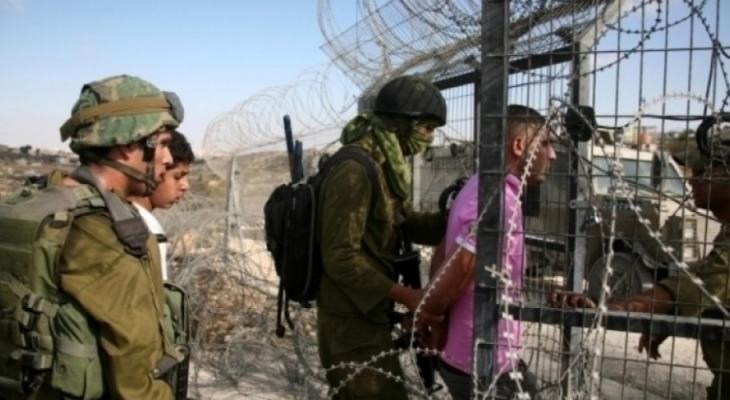 اعتقالات الاحتلال على حدود القطاع