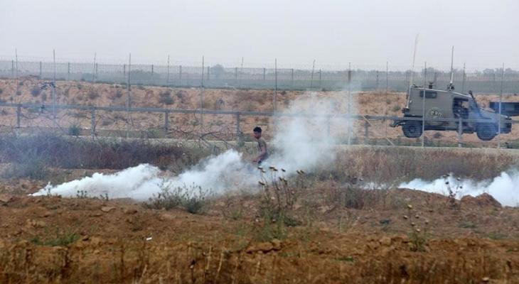 إطلاق نار على المزارعين بغزة