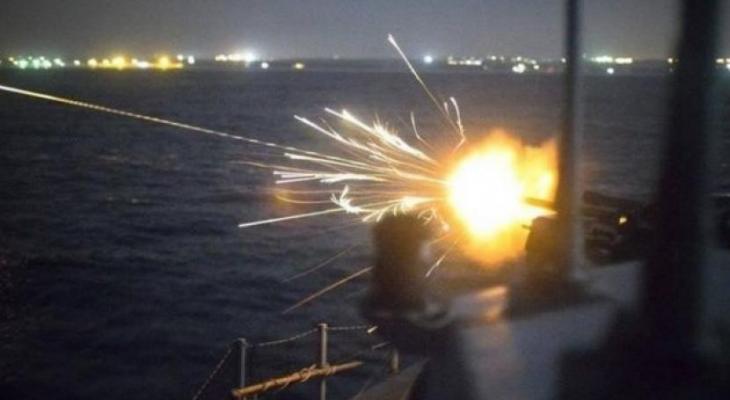 خلال استهداف بحرية الاحتلال للصيادين في بحر غزة