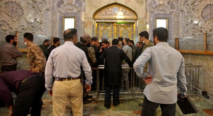 هجوم على مزار ديني في إيران