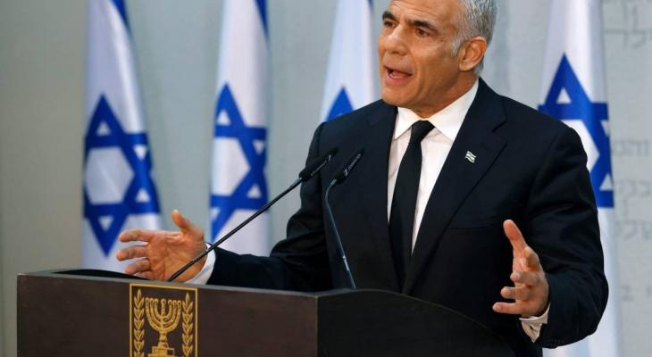 يائير لابيد رئيس المعارضة الإسرائيلية