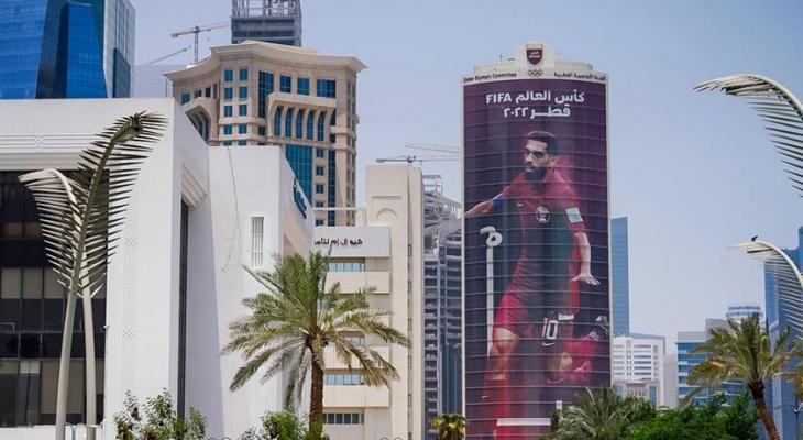 قطر تنصب جداريات تحمل أحاديث نبوية مترجمة للإنجليزية في كأس العالم 2022