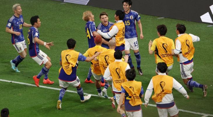 اليابان تفجر المفاجئة الثانية في مونديال قطر 2022