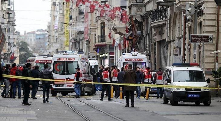تفجير الإرهاب في إسطنبول