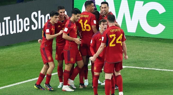 إسبانيا تسجل أكبر فوز في مونديال قطر