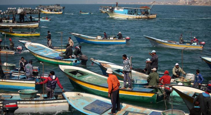 الصيادون في غزة