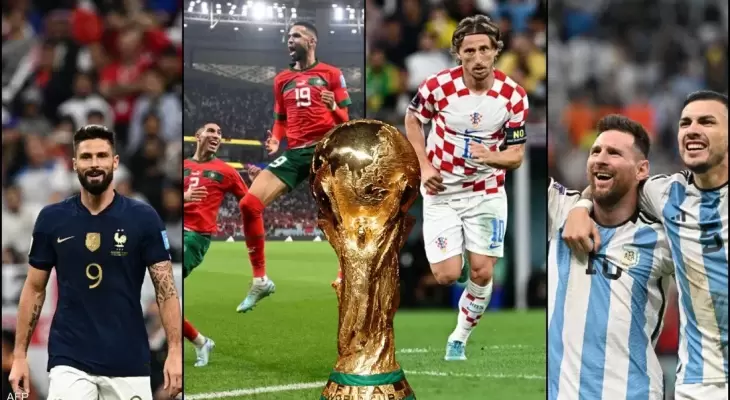 مؤشر الإحصائيات يحدد نسبة الفوز بكأس العالم 2022