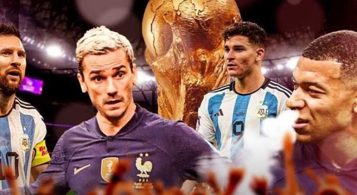 تشكيلة نهائي كأس العالم 2022 بين الأرجنتين وفرنسا