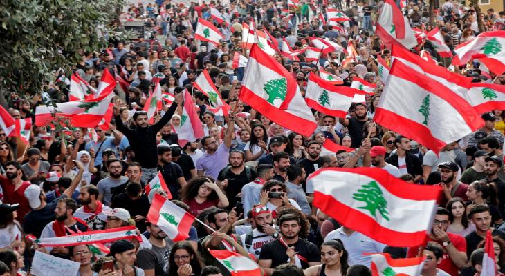 من الثورة اللبنانية الشعبية