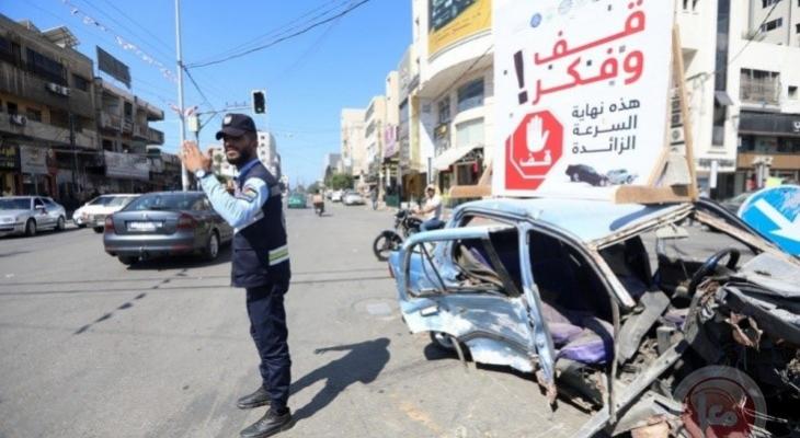 حادث-سير بغزة