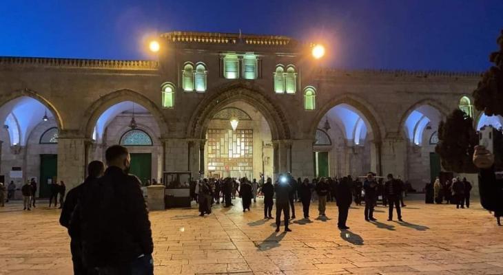 صلاة الجمعة في المسجد الأقصى
