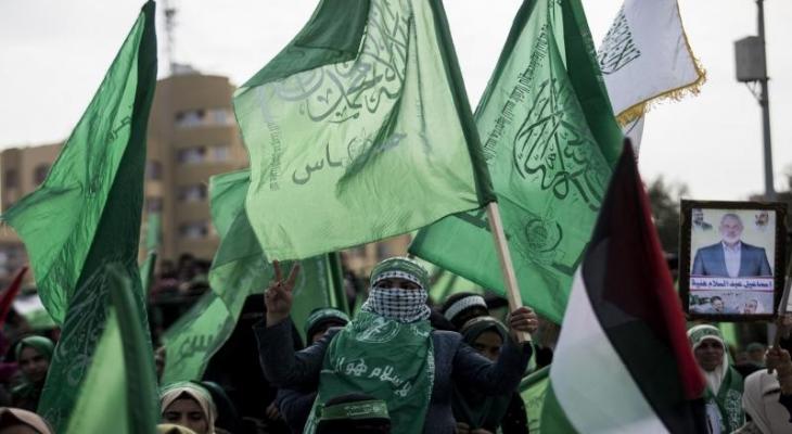 مسيرة لحركة حماس.