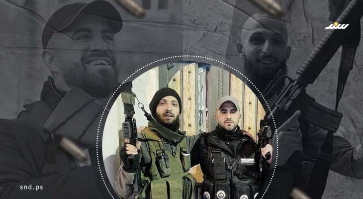المحاصران في نابلس حسام اسليم ومحمد الجنيدي