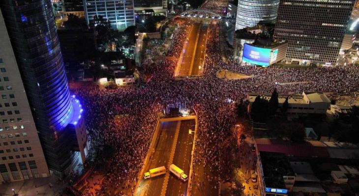 200 ألف متظاهر ضد نتنياهو