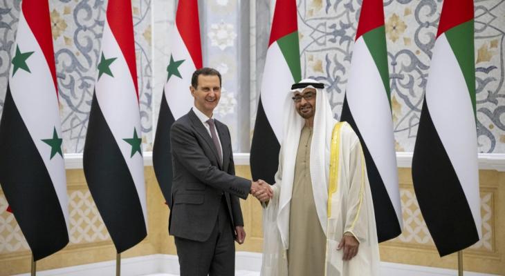 زيارة الأسد إلى الإمارات
