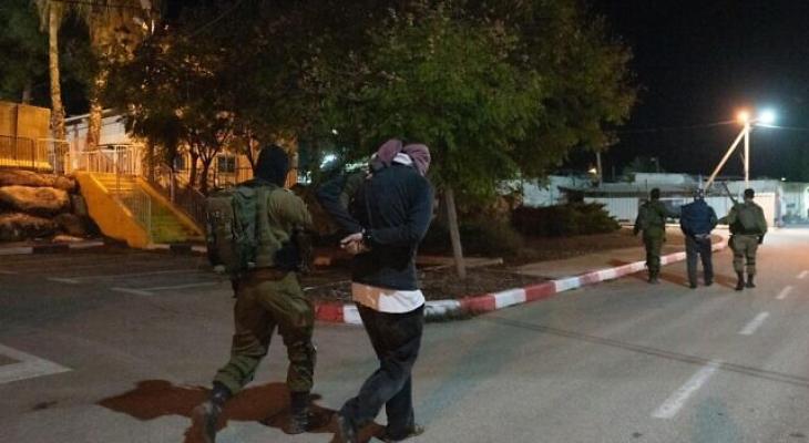 اعتقالات إسرائيلية ليلية