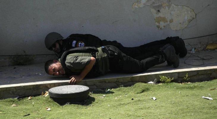 جنود إسرائيليون خائفون من صواريخ المقاومة.jpg