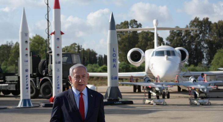 نتنياهو يزور الصناعات الجوية الإسرائيلية.jpg