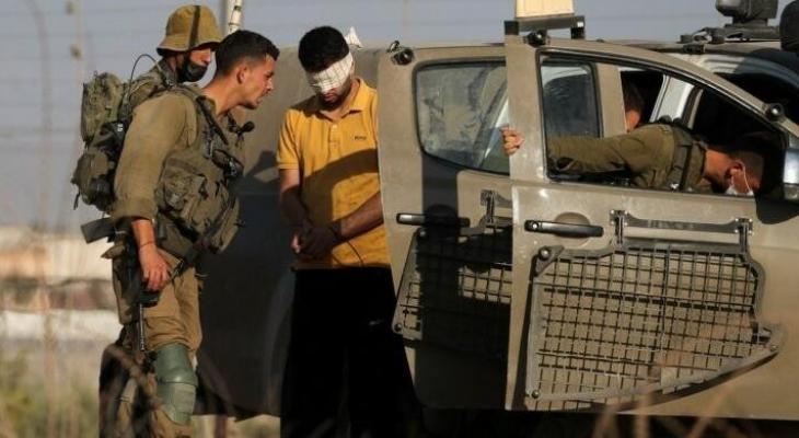 اعتقال شاب فلسطيني في الضفة الغربية
