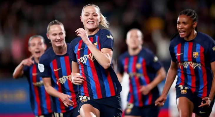 سيدات برشلونة يُتوجن بدوري أبطال أوروبا 2023