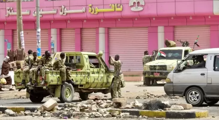 خلال الاشتباكات المتجددة في السودان.webp