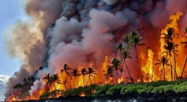 حريق هاواي