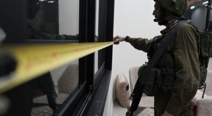 أخذ قياسات منزل فلسطيني في الضفة الغربية - أرشيفية