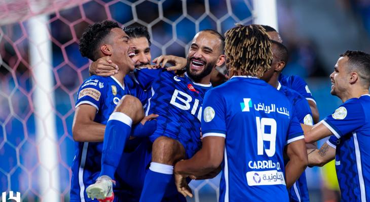 تشكيلة الهلال ضد الرائد في دوري روشن السعودي