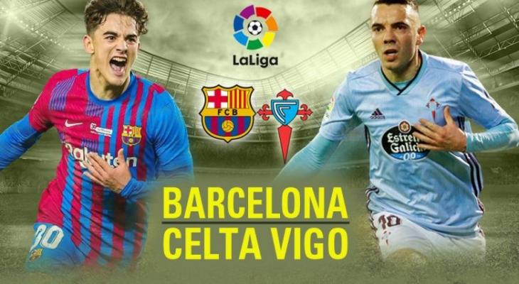 بث مباشر برشلونة ضد سيلتا فيغو في الدوري الإسباني