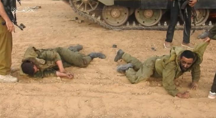الجنود الأسرى في غزة