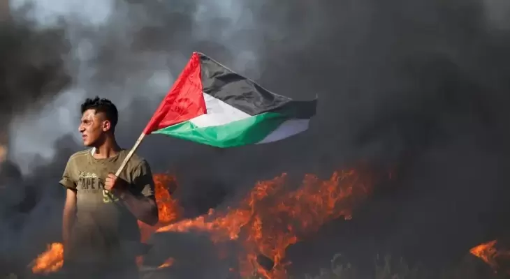تظاهرات فلسطينية.webp