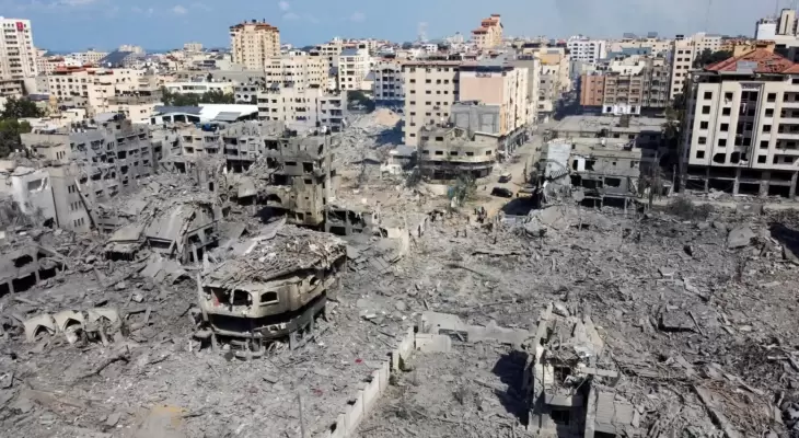 قصف غزة والدمار.webp