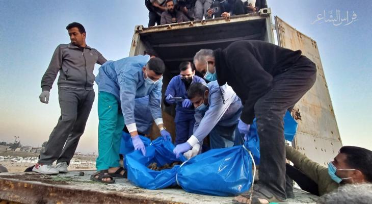 جثامين بمقابر جماعية- ارشيف