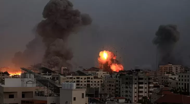 قصف غزة.webp