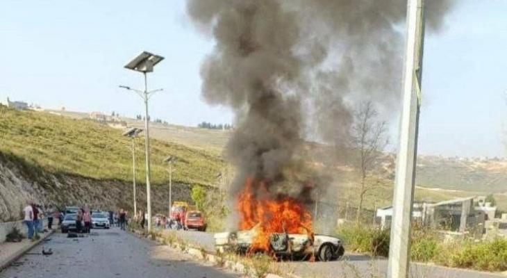 قصف سيارة جنوب لبنان.jpeg