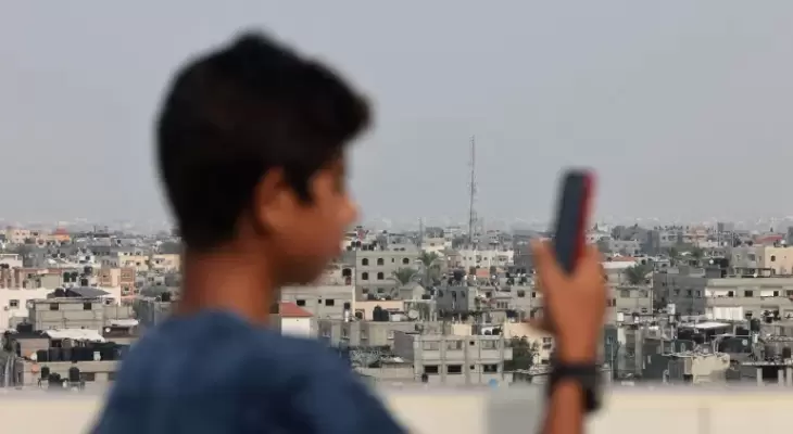 عودة الإنترنت إلى غزة