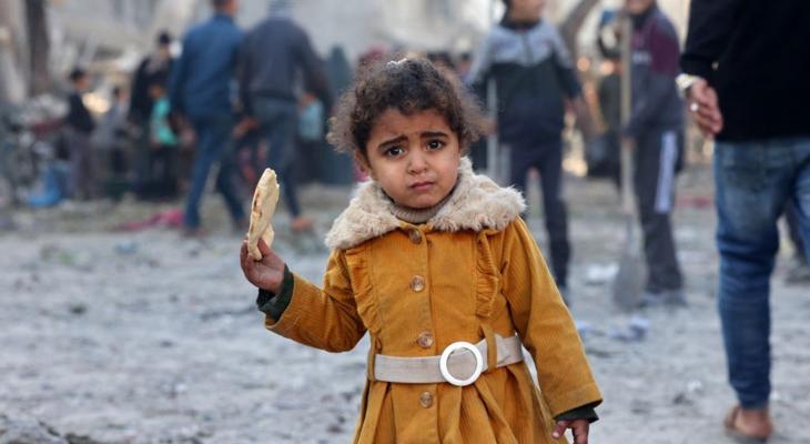 طفلة فلسطينية في شمال غزة.jpg
