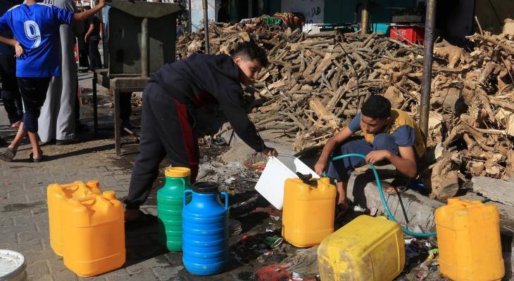 توقف محطات لتحلية المياه بغزة