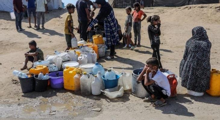 أزمة المياه في دير البلح