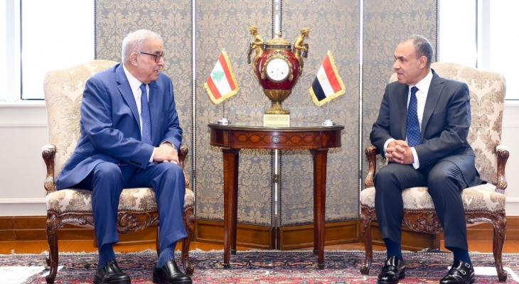 وزراء خارجية مصر ولبنان.jpg
