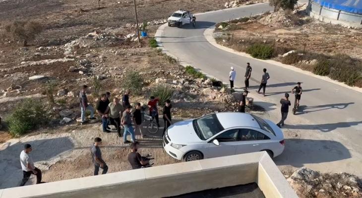 مواجهات في بيت فوريك عقب محاولة إقامة بؤرة استيطانية.jpg