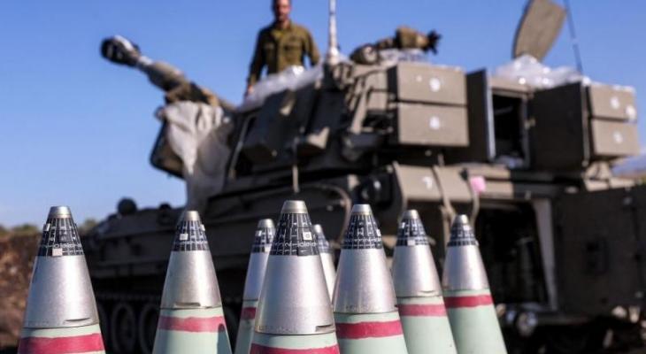 وقف مبيعات الأسلحة إلى إسرائيل