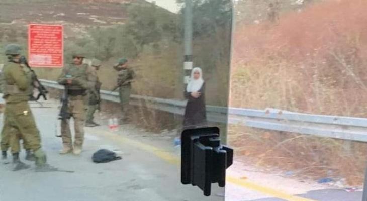 صورة أرشيفية لاعتقال فتاة فلسطينية.jpeg