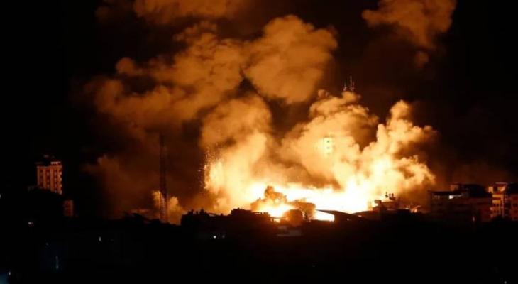 قصف إسرائيلي لمجموعة مواطنين بالزوايدة