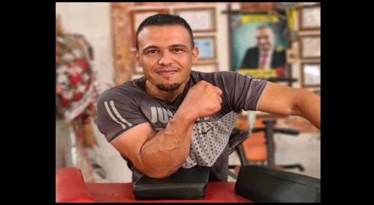 استشهاد بطل مصارعة الذراعين بغزة
