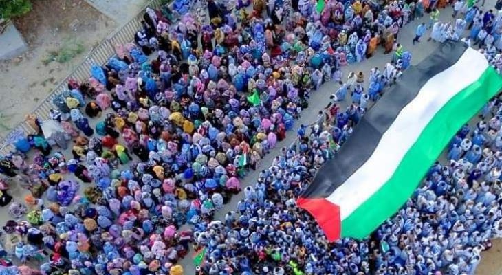 مسيرة مؤيدة لغزة في موريتانيا