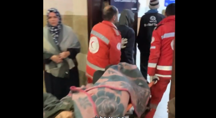 صورة لشهيدة من مجزرة خيام النازحين بخانيونس