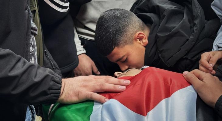 وداع وتشييع الشهيد محمد ياسر أبو كشك من مخيم عسكر الجديد شرقي نابلس 4.jpg